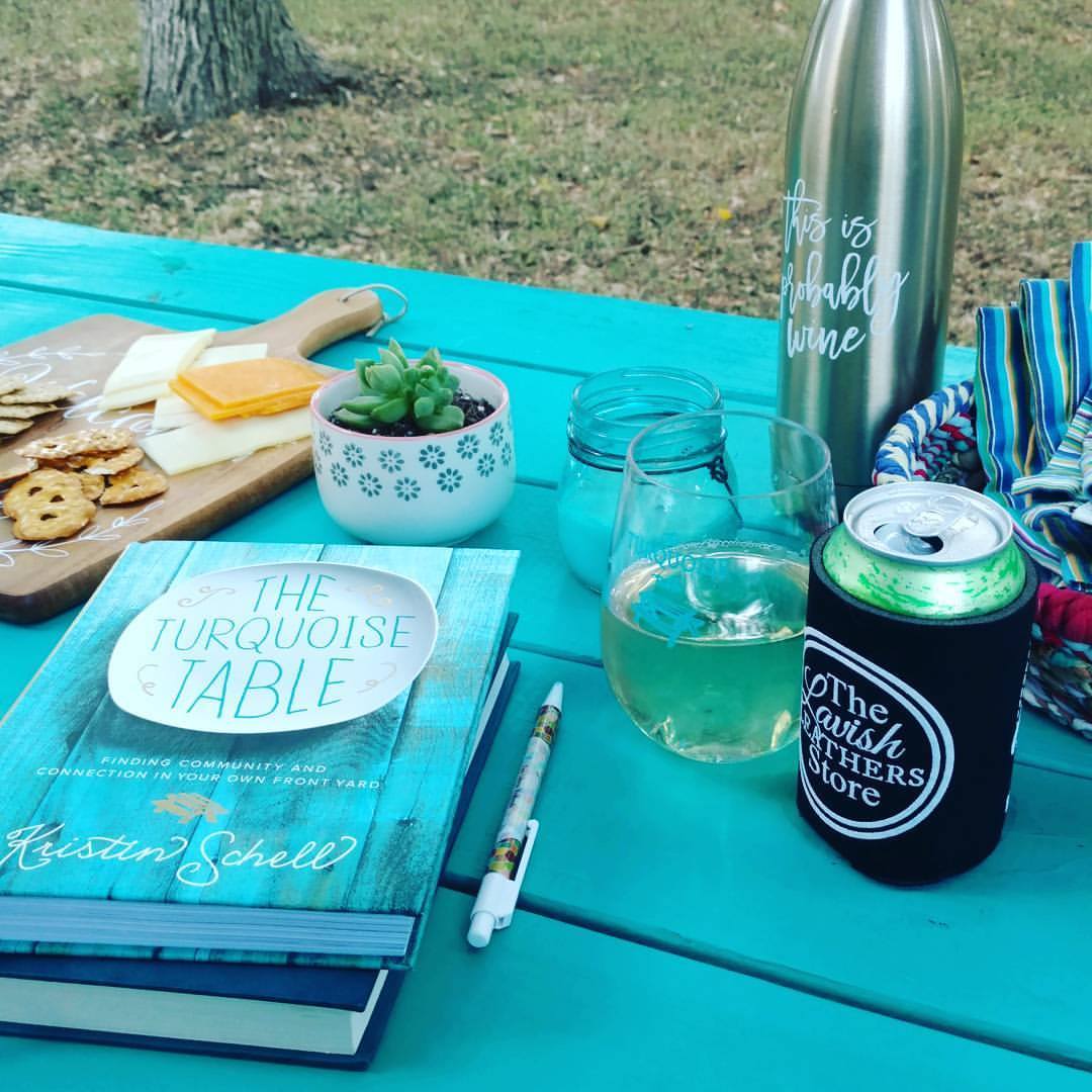 the turquoise table by kristin schell
